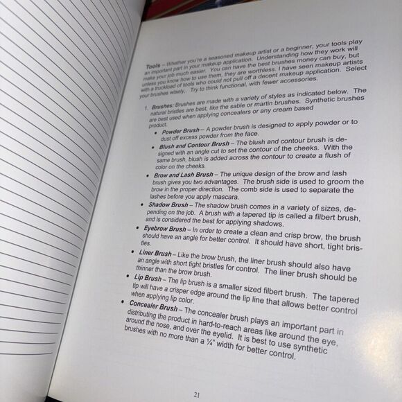 Kryolan Makeup Beauty Manual, Professional Stage Makeup, by Dominic Cruz - Picture 5 of 15